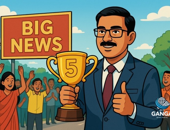 रुद्रपुर के जिलाधिकारी नितिन भदोरिया ने देश के टॉप 5 में बनाई जगह, Swag