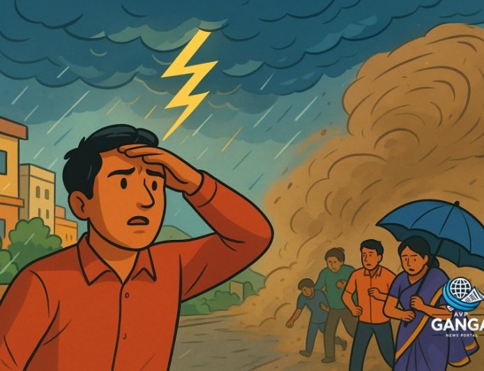 उत्तराखंड में मौसम की चेतावनी: 13 जिलों में गरज-चमक के साथ बारिश और धूल भरी आंधी, Khel