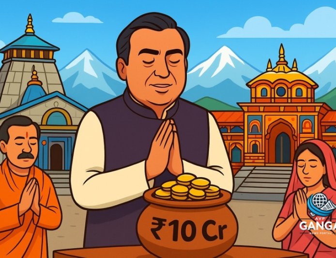 मुकेश अंबानी ने केदारनाथ और बद्रीनाथ धाम में दान किए ₹10 करोड़, देश की खुशहाली के लिए की प्रार्थना, Khel