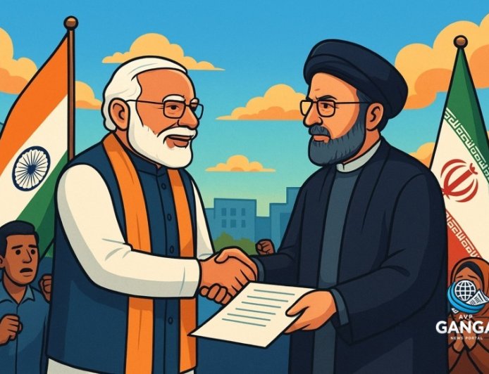 भारत और ईरान के बीच नई संभावना: समझौते का वैश्विक प्रभाव, Akhada