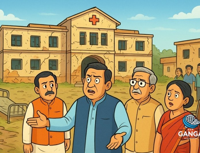 उत्तराखंड: सांसदों को जर्जर रामजे अस्पताल की स्थिति देखकर हुआ आश्चर्य, Polix