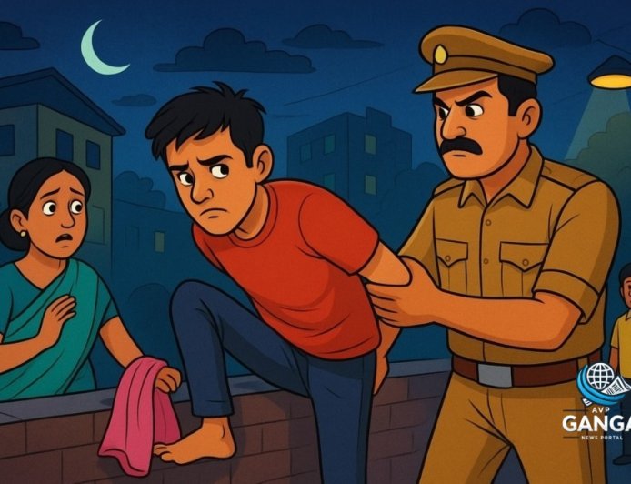 हल्द्वानी: अंधेरे में शर्मनाक हरकत करने वाला युवक गिरफ्तार, Polix