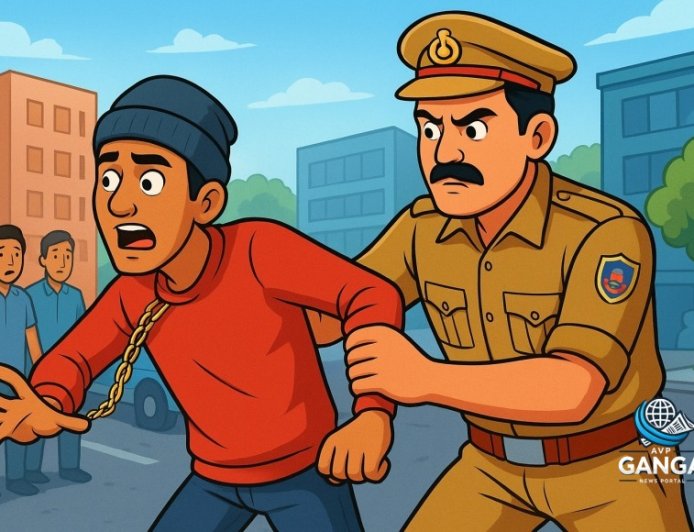 दिल्ली पुलिस ने बाहरी जिले में चेन स्नैचर को संक्षिप्त मुठभेड़ के बाद गिरफ्तार किया, Bindaas