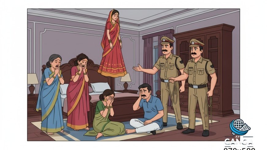 लालकुआं: पॉश कॉलोनी में नई नवेली बहू का फंदे से लटका मिला शव, मचा हड़कंप, नवविवाहिता, संदिग्ध मौत, हत्या