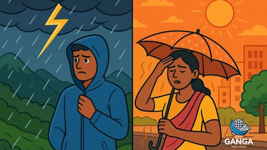 उत्तराखंड में 1 से 7 जून तक बदलेगा मौसम, बारिश और उमस का प्रभाव, Uttarakhand weather, June weather forecast, rainfall in Uttarakhand