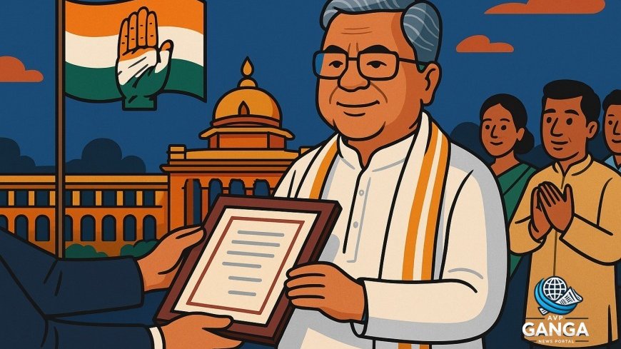 कर्नाटका शपथ ग्रहण से पहले कांग्रेस ने सिद्धारमैया को कार्य समिति में नियुक्त किया, Karnataka, Congress, Siddaramaiah