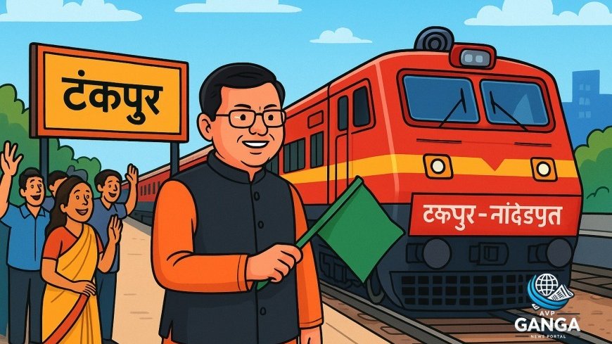 सीएम धामी की पहल से टनकपुर-नांदेड़ एक्सप्रेस ट्रेन को मिली मंजूरी, जानें समय सारणी, Tanakpur Nanded Express, Uttarakhand Rail News, CM Dhami Initiative