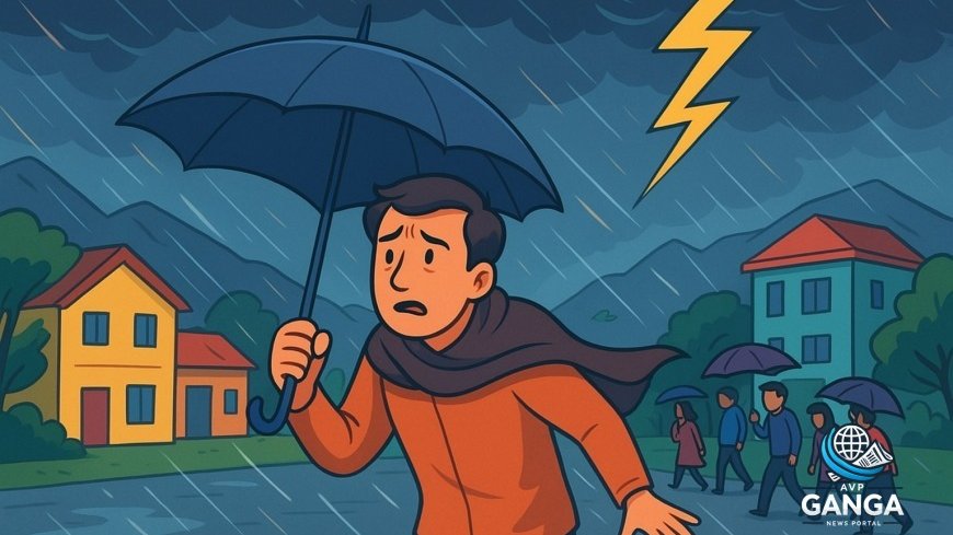 उत्तराखंड में तूफानी बारिश का अलर्ट: अगले 3 दिनों का मौसम पूर्वानुमान, Uttarakhand weather update, heavy rainfall Uttarakhand, thunderstorm prediction