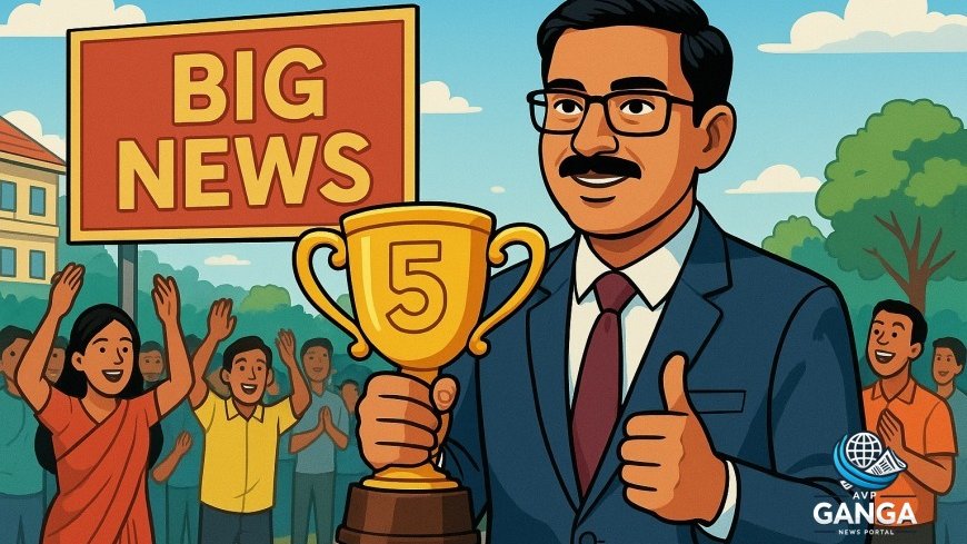 रुद्रपुर के जिलाधिकारी नितिन भदोरिया ने देश के टॉप 5 में बनाई जगह, Nitin Bhadoria, best district magistrate 2026, Rudrapur news