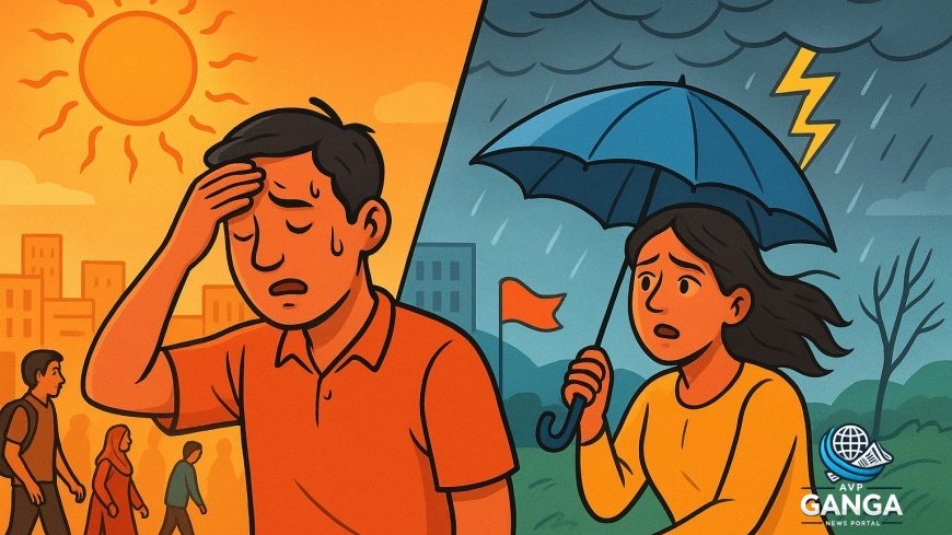 उत्तराखंड मौसम अपडेट: अगले 48 घंटे बढ़ेगी गर्मी, 11 जून से बारिश और आंधी का ऑरेंज अलर्ट, Uttarakhand weather, heatwave, orange alert