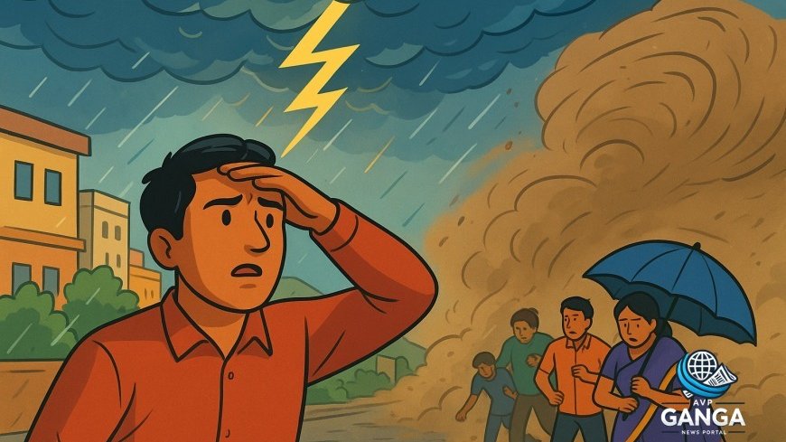 उत्तराखंड में मौसम की चेतावनी: 13 जिलों में गरज-चमक के साथ बारिश और धूल भरी आंधी, Uttarakhand weather, rain alert, dust storm