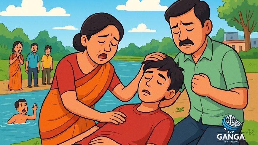 कैल नदी में डूबकर 12वीं के छात्र आयुष का हुआ निधन, परिवार में मचा कोहराम, Kail River, student drowning, Ayush Singh