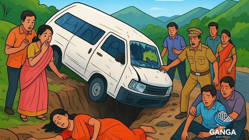 उत्तराखंड में टेंपो ट्रैवलर के खाई में गिरने से दो महिलाओं की मौत, कई घायल, Uttarakhand news, Tempo Traveler accident, Nainital