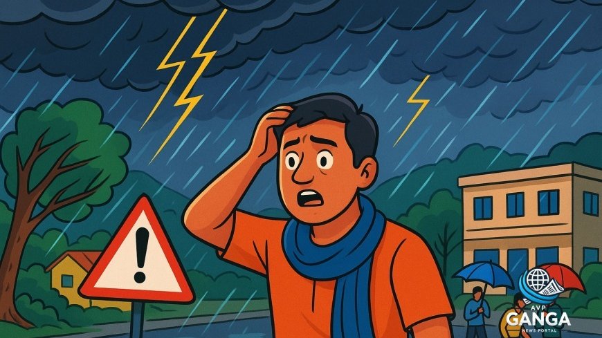 उत्तराखंड में आंधी और भारी बारिश का अलर्ट, अगले 3 घंटे रहें सतर्क!, Uttarakhand weather alert, thunderstorms, heavy rain