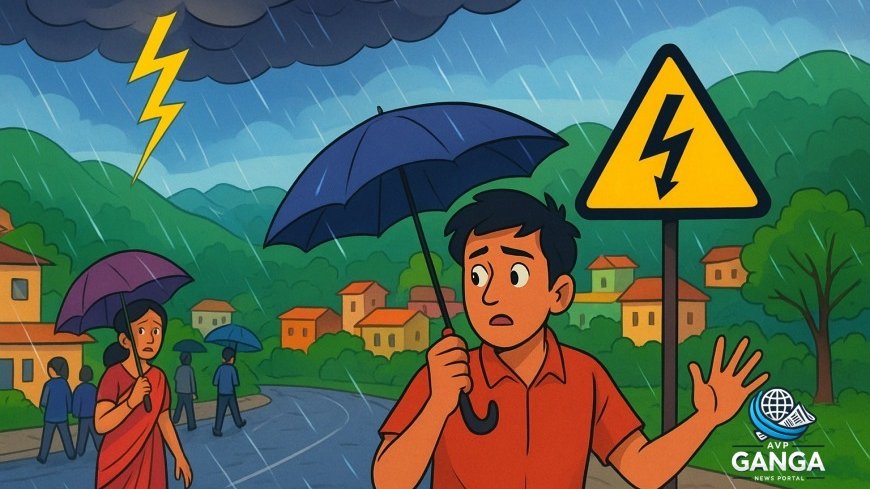 उत्तराखंड में मानसून अपडेट: येलो अलर्ट जारी, बिजली गिरने की चेतावनी, Uttarakhand, monsoon update, yellow alert