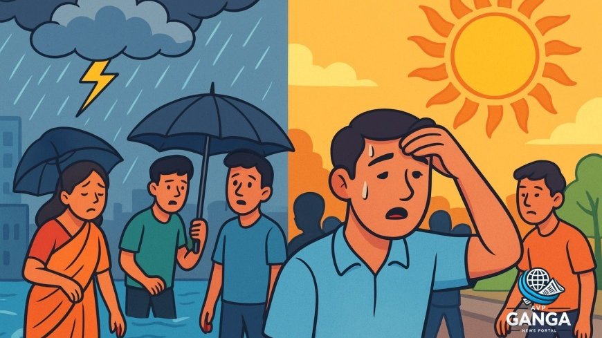मानसून अपडेट: देशभर में मौसम का मिजाज बदला, कई राज्यों में भारी बारिश और लू का अलर्ट, Monsoon update, Indian Meteorological Department, heavy rain warning