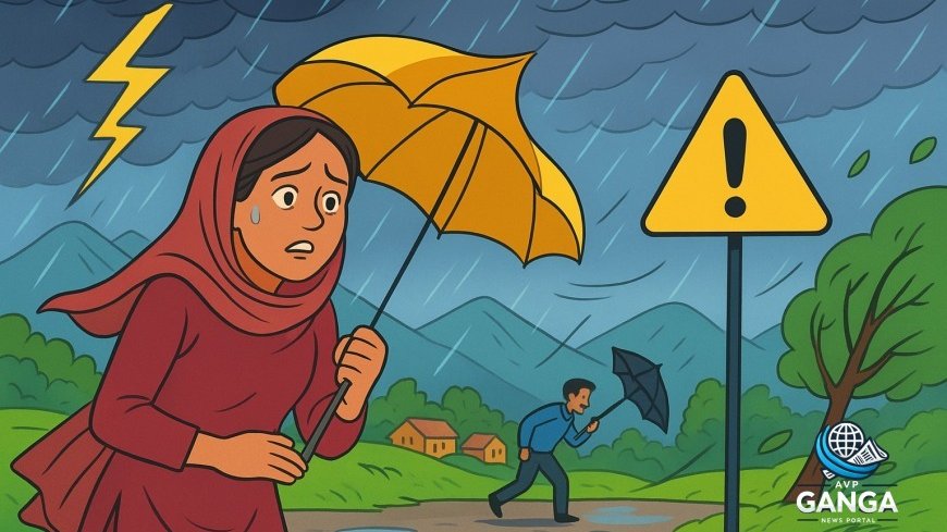 उत्तराखंड में बारिश और तेज हवाओं का येलो अलर्ट, मानसून की दस्तक का इंतजार, Uttarakhand weather, yellow alert, rain forecast