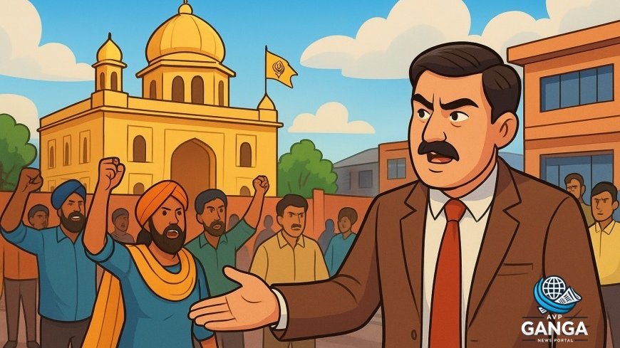 नागरसु गुरुद्वारे में विवाद के बीच DM ने अधिग्रहण के दावों को किया खारिज, Nagrasu Gurdwara, DM dismissal, takeover claims
