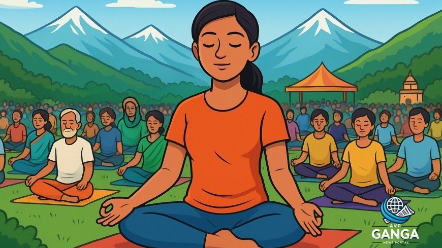 अंतर्राष्ट्रीय योग दिवस पर उत्तराखंड में भव्य योग सत्रों का आयोजन, International Yoga Day, Uttarakhand, Yoga Sessions
