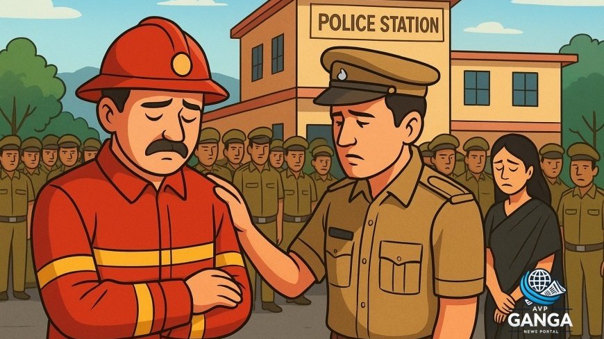 नैनीताल पुलिस महकमे में शोक, फायरमैन जगजीत सिंह का आकस्मिक निधन, Nainital police, fireman Jagjit Singh, sudden demise