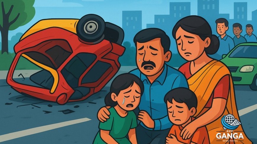 उत्तराखंड: एक पल में उजड़ गया परिवार, सड़क हादसे ने बच्चों का सहारा छीन लिया, Uttarakhand accident, road safety, family tragedy