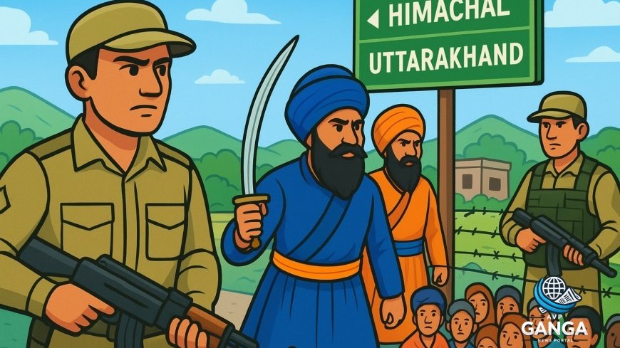 हिमाचल सीमा पर हाई अलर्ट, निहंग समुदाय की गतिविधियों के मद्देनजर ITBP तैनात, Himachal Pradesh, Uttarakhand, Nihang Sikhs