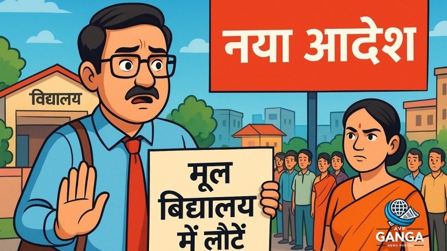 उत्तराखंड में शिक्षकों के लिए नया आदेश: मूल विद्यालय में लौटना अनिवार्य, Uttarakhand teachers order, teachers homecoming, salary release