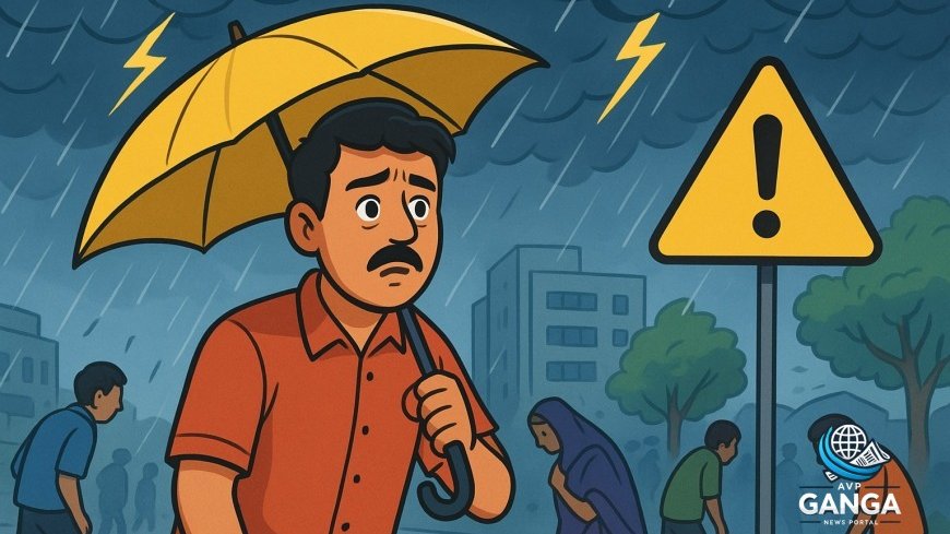 उत्तराखंड में मानसून से पहले मौसम का मिजाज बदला, येलो अलर्ट जारी, Uttarakhand weather, monsoon alert, heavy rain forecast