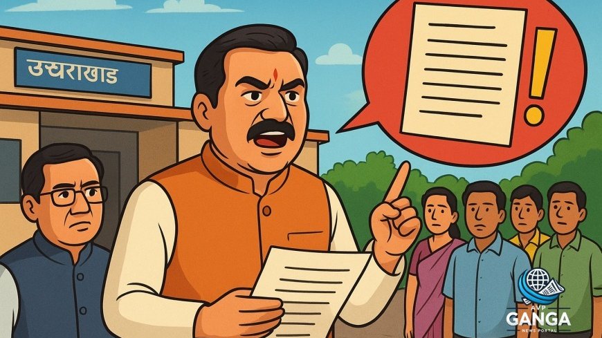 उत्त्तराखंड में 500 पॉलिटेक्निक लेक्चरर भर्तियों पर भाजपा नेता जुगड़न ने उठाया मुद्दा, Uttarakhand Polytechnic recruitment, BJP leader Jugran, education qualifications