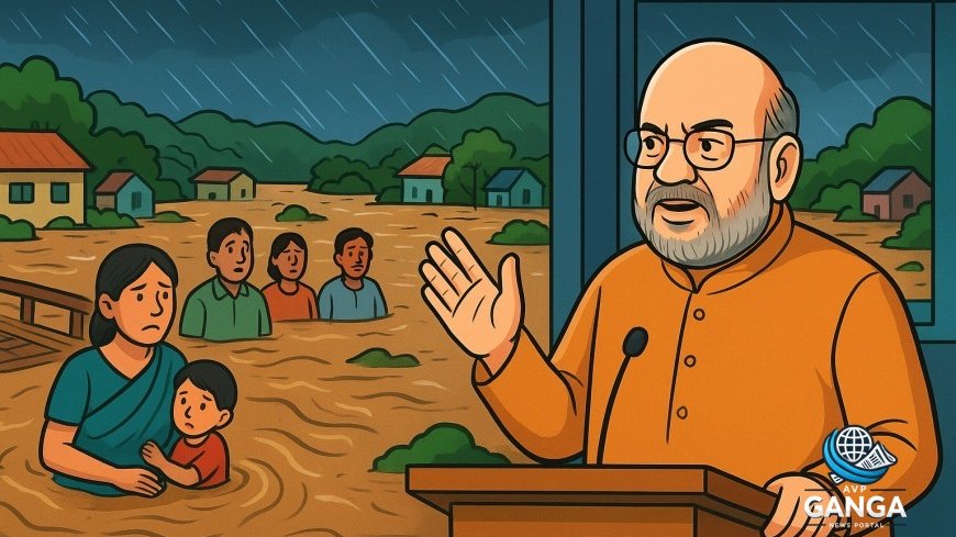 अमित शाह ने अरुणाचल प्रदेश में बाढ़ संकट के दौरान केंद्र सरकार का समर्थन देने का आश्वासन दिया, Amit Shah, Arunachal Pradesh, flood crisis