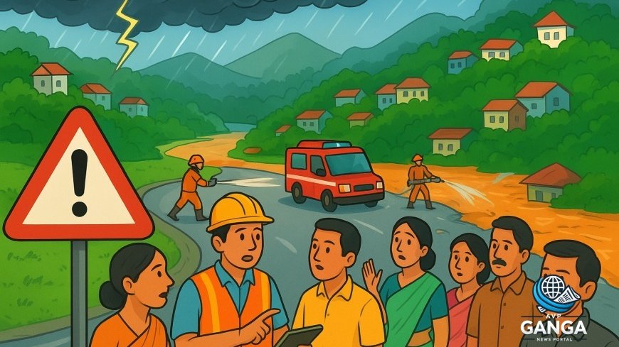 नैनीताल में मानसून से पहले 2 जुलाई को होगा मेगा मॉक ड्रिल, आपदा प्रबंधन की तैयारियों की होगी जांच, Nainital, Monsoon, Mega Mock Drill