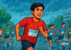 हल्द्वानी में 23 TRI Club की 'रेन रन' में 700 से अधिक धावकों की भागीदारी, Polix