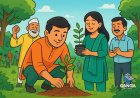 हरित क्रांति का संकल्प: हरेला पर पौधारोपण अभियान, Akhada