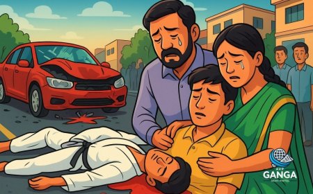 हल्द्वानी में कराटे कोच के इकलौते बेटे की सड़क हादसे में मौत, परिवार में छाया मातम, Polix