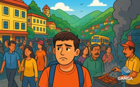 मसूरी की बढ़ती भीड़ और गिरती गुणवत्ता: एक अनोखी यात्रा, Akhada