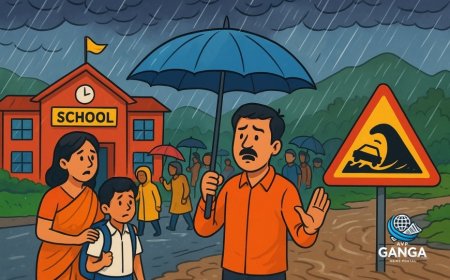 उत्तराखंड में 9 से 11 जुलाई तक भारी बारिश का अलर्ट, स्कूल बंद और चारधाम यात्रियों के लिए सावधानियाँ, Khel