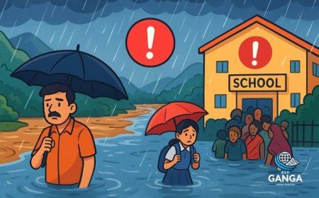 उत्तराखंड में मानसून का कहर: भारी बारिश का रेड अलर्ट, स्कूल बंद, Viral
