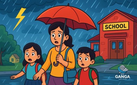चंपावत में भारी बारिश के कारण स्कूलों में छुट्टी की घोषणा, जानें पूरी जानकारी, Polix