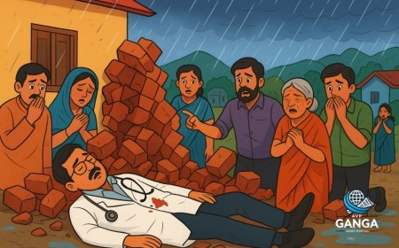 उत्तराखंड: भारी बारिश के कारण डॉक्टर की दर्दनाक मौत, पूरे क्षेत्र में शोक की लहर, Swag