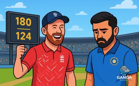इंग्लैंड ने भारत को 56 रनों से हराकर T20I श्रृंखला 4-0 से जीती, Bindaas