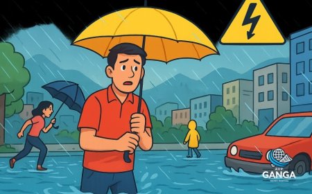 IMD ने जारी किया येलो अलर्ट, 17 जुलाई तक भारी बारिश की संभावना, Akhada
