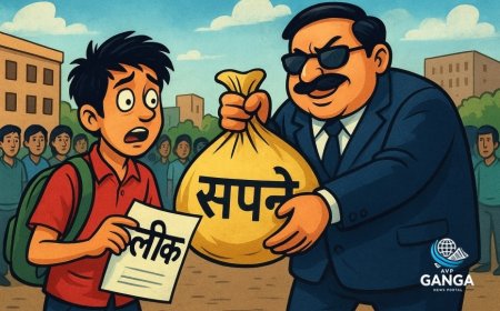 कागज लीक माफिया: भारत के युवाओं के सपनों की चोरी, Akhada