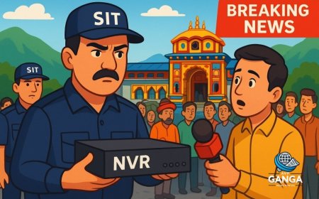 बद्रीनाथ मंदिर चंदा चोरी मामले में SIT की बड़ी कार्रवाई, NVR जब्त, Khel