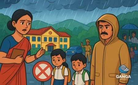 उत्तराखंड में भारी बारिश का अलर्ट: स्कूल बंद, प्रशासन सतर्क, Viral