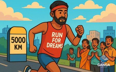 सुफिया सूफी ने 5000 किमी 'रन फॉर ड्रीम्स' के दौरान साहस को बढ़ावा दिया, Bindaas