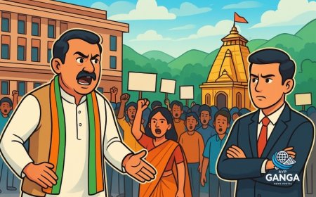 बद्रीनाथ मंदिर घोटाले पर कांग्रेस ने उठाए सवाल, सियासी स्थिति हुई तनावपूर्ण, Khel