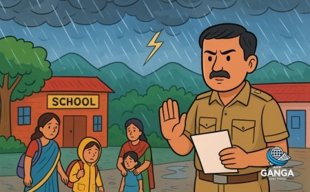 उत्तराखंड में भारी बारिश के चलते जिलाधिकारी ने स्कूल और आंगनबाड़ी केंद्र बंद करने के दिए आदेश, Swag