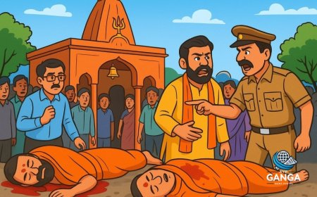 हरिद्वार में शिव मंदिर में साधुओं की हत्या का मामला - गद्दी विवाद के पीछे की साजिश का खुलासा, Viral