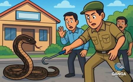 Lalkuan: टर्फ कार्यालय में घुसा विषैला करैत, वन विभाग ने बचाया बड़ा संकट, Viral