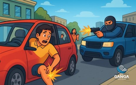 उत्तराखंड: दिनदहाड़े फिल्मी अंदाज में फायरिंग, युवक घायल, Polix